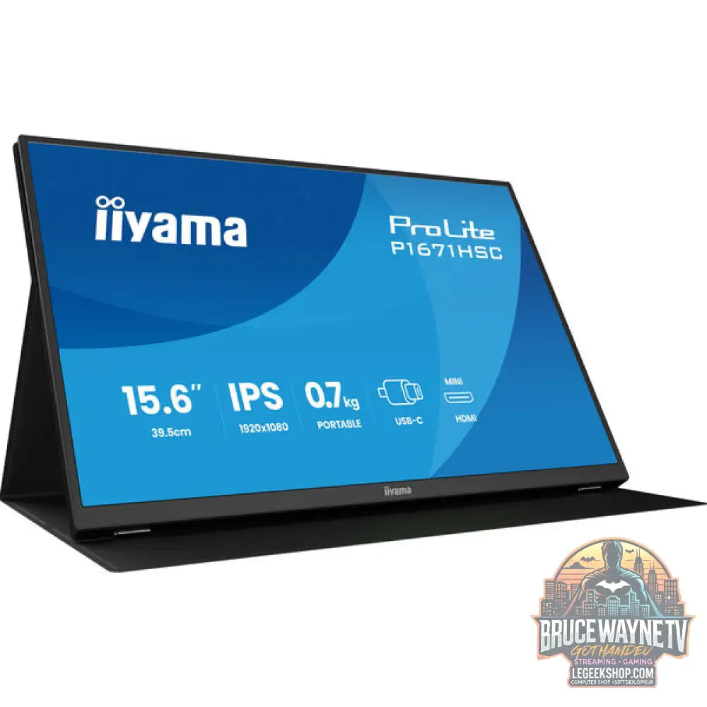 iiyama P1671HSC-B1 15,6" Full HD IPS 60 Hz - iiyama - vue 6