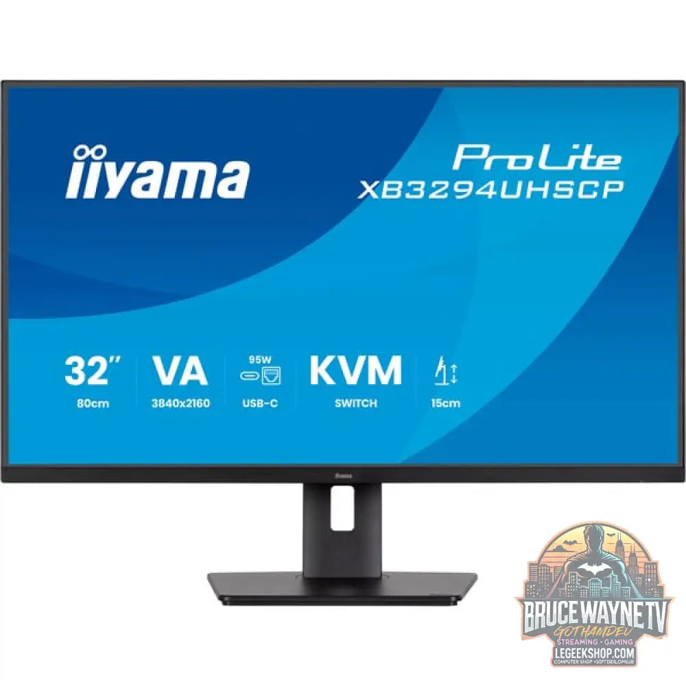 iiyama ProLite XB3294UHSCP-B1 31,5" 3840 × 2160 px VA 60 Hz - iiyama - vue 2