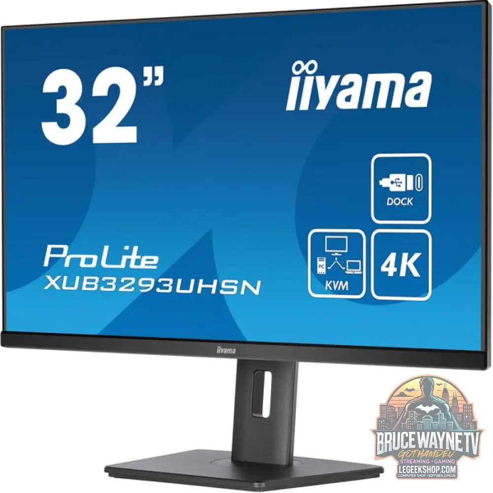 iiyama ProLite XUB3293UHSN-B5 31,5" 3840 × 2160 px IPS 60 Hz - iiyama - vue 3