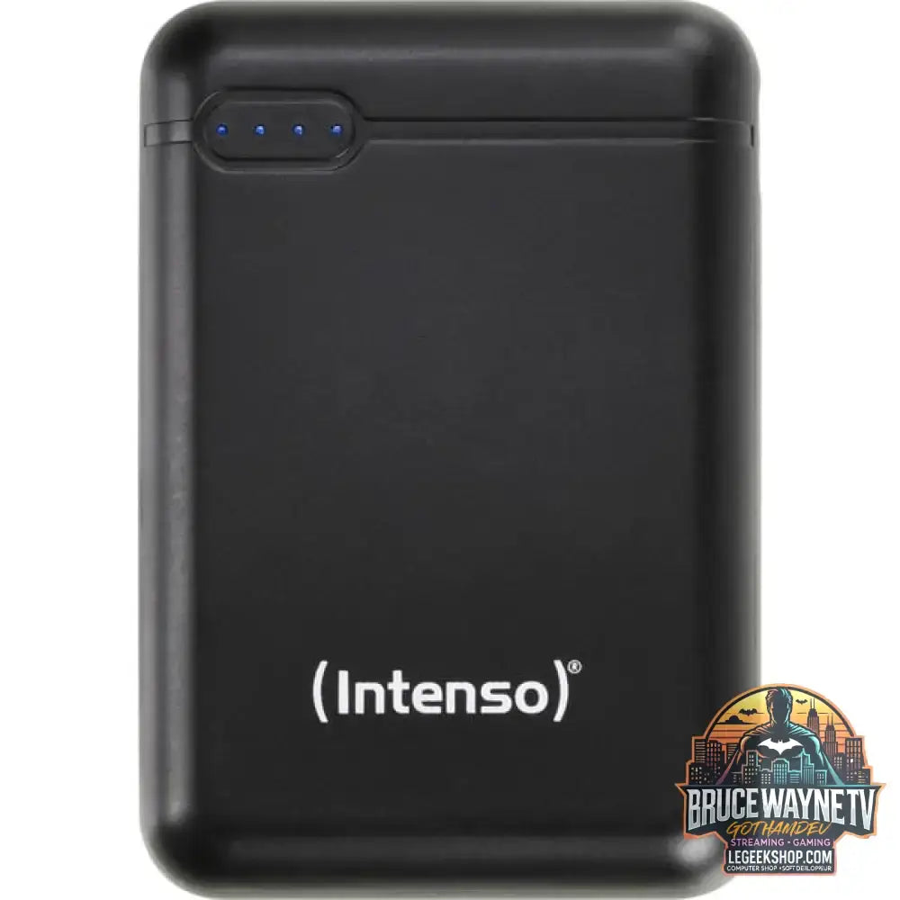 Intenso Powerbank XS10000 schwarz, 10.000 mAh - Stromquelle: USB-C, Micro-USB - vue 3