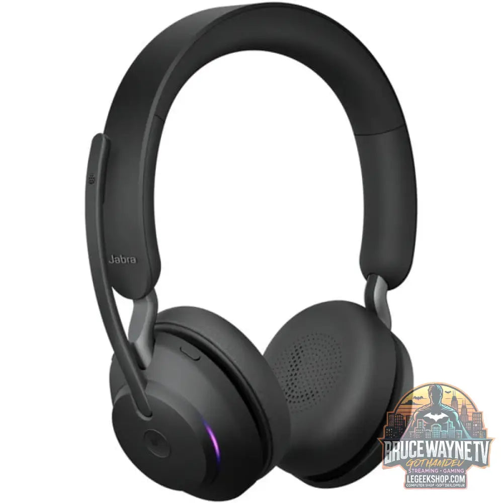 Jabra Evolve2 65, Headset noir, UC, USB-C - Jabra - vue 2