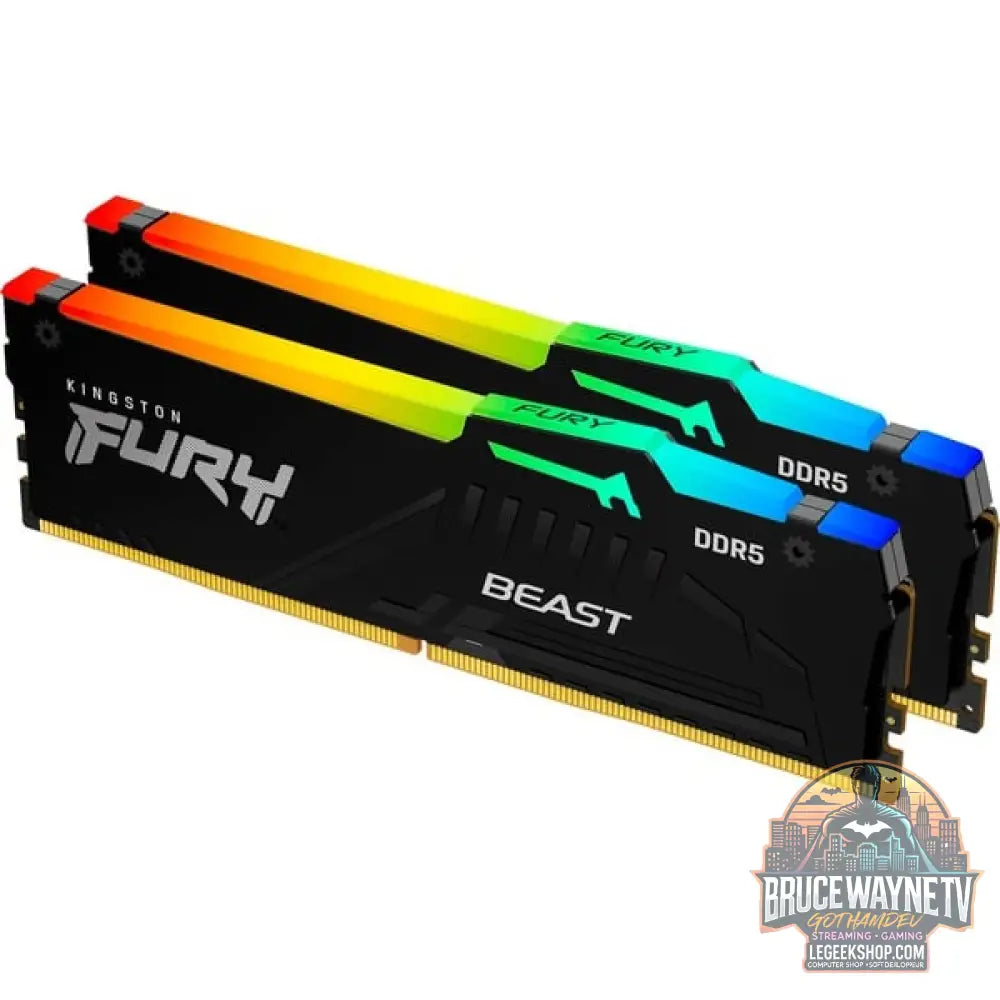 Kingston FURY DIMM 64 GB DDR5-6000 (2x 32 GB) Dual-Kit, Arbeitsspeicher - Kingston FURY - vue 2