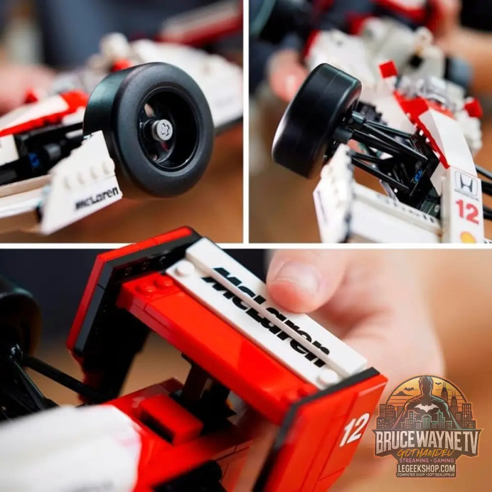 LEGO 10330 Icons McLaren MP4/4 & Ayrton Senna, jeu de construction - LEGO - vue 5