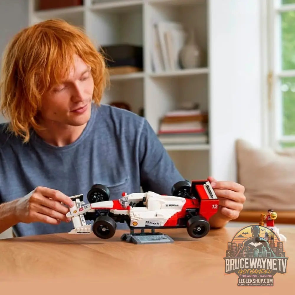 LEGO 10330 Icons McLaren MP4/4 & Ayrton Senna, jeu de construction - LEGO - vue 2