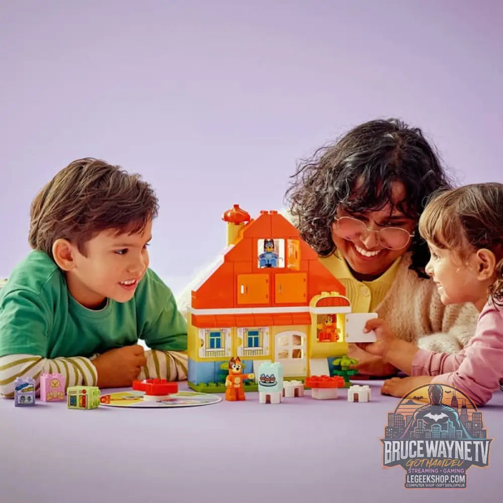 LEGO 10459 DUPLO Bluey Blueys Familienhaus avec Memory-Spiel, jeu de construction - LEGO - vue 2