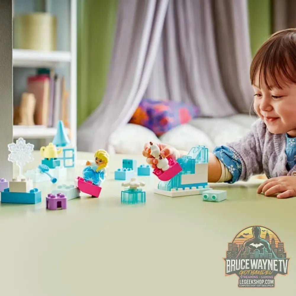 LEGO 10462 DUPLO Disney Frozen Kreativbox avec Elsa et Olaf, jeu de construction - LEGO - vue 6