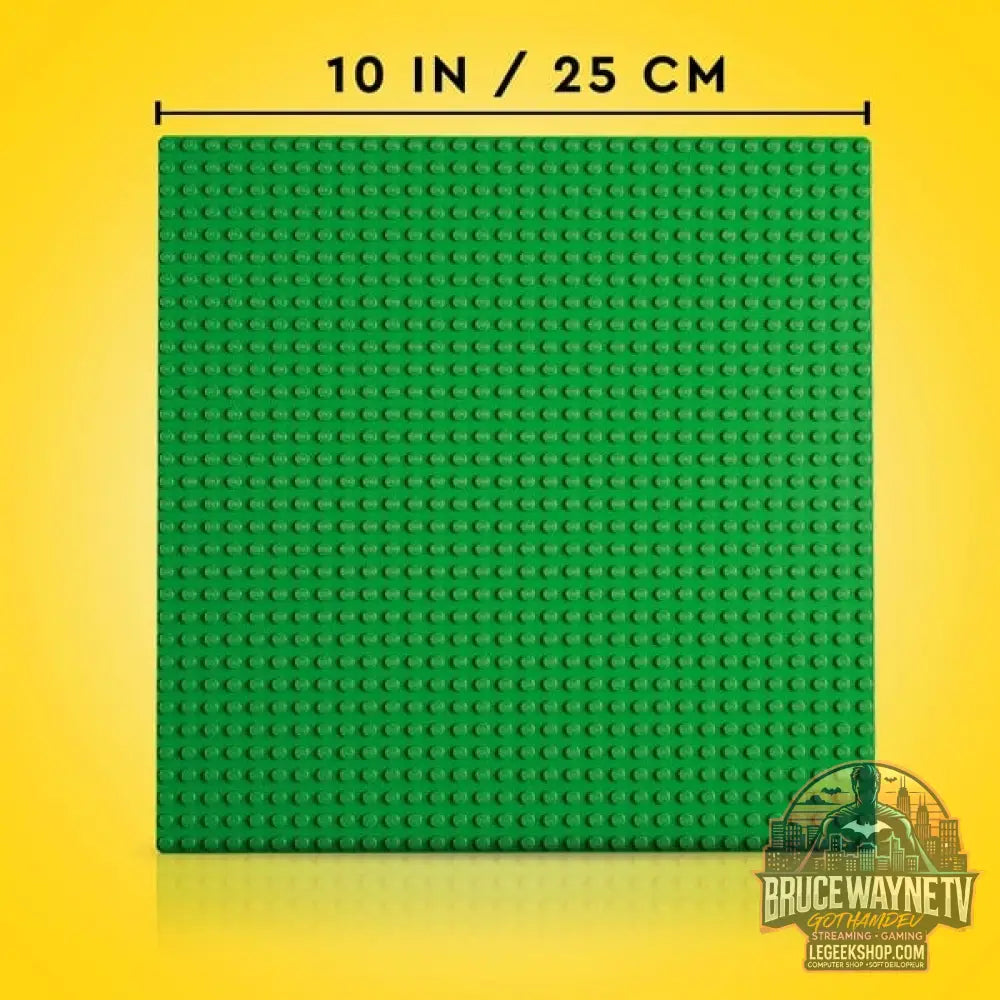 LEGO 11023 Classic Grüne Bauplatte, jeu de construction vert, Quadratische Grundplatte avec 32x32 Noppen - LEGO - vue 2