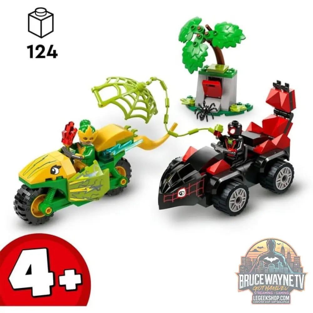 LEGO 11198 Marvel Spidey et seine Super-Freunde Actionspaß avec Spin et Electro in ihren Dino-Flitzern, jeu de construction - LEGO - vue 3
