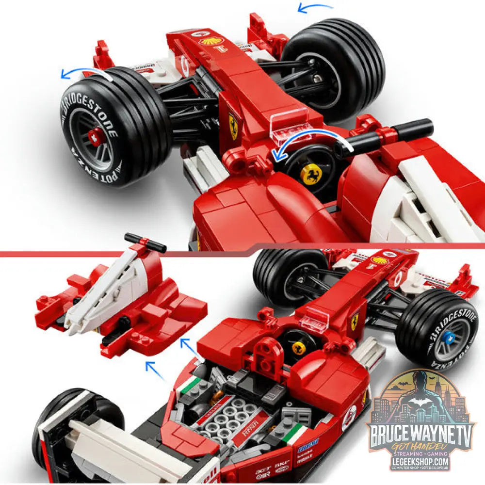 LEGO 11375 Icons Ferrari F2004 et Michael Schumacher, jeu de construction - LEGO - vue 4