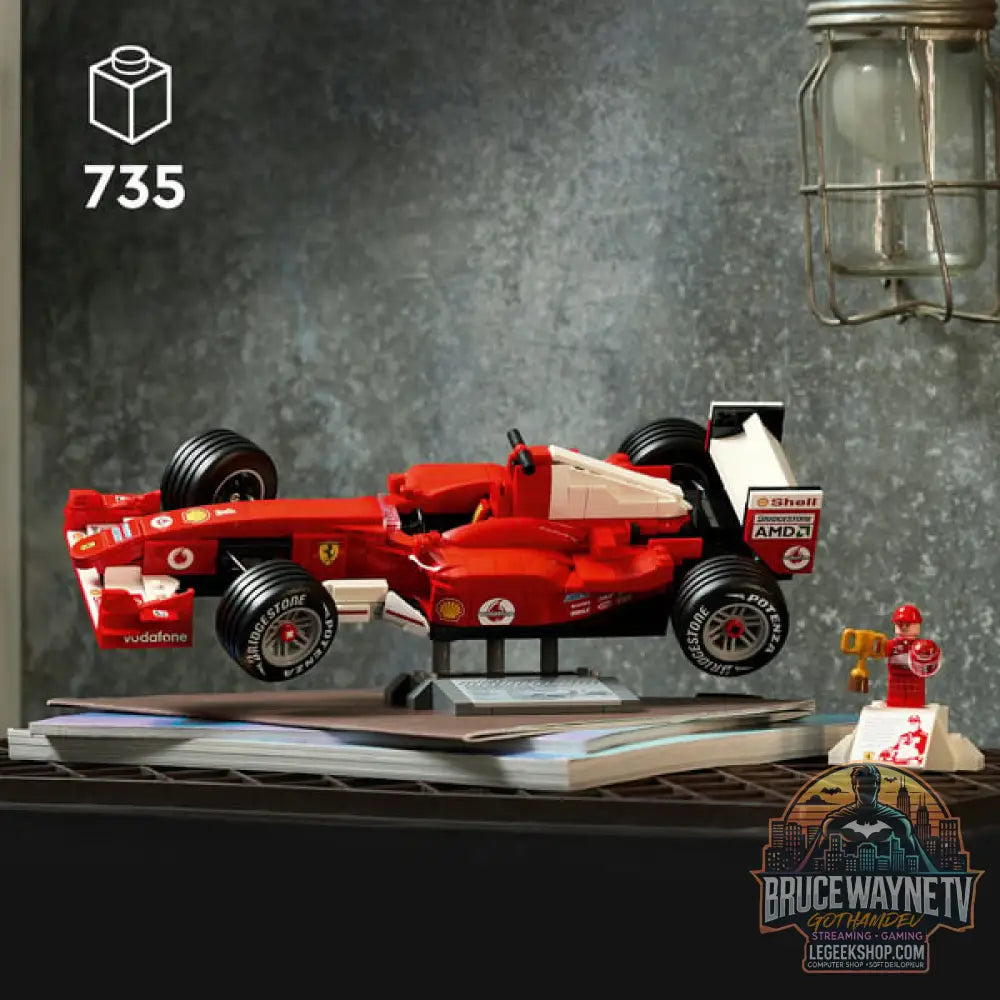 LEGO 11375 Icons Ferrari F2004 et Michael Schumacher, jeu de construction - LEGO - vue 2