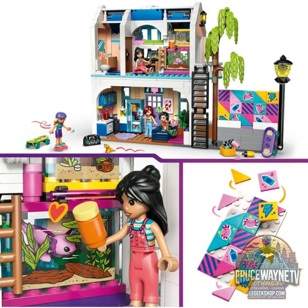 LEGO 42687 Friends Lianns Familienhaus, jeu de construction - LEGO - vue 4