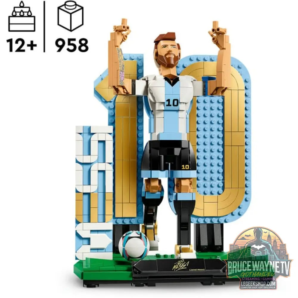 LEGO 43015 Editions Lionel Messi - Fußballlegende, jeu de construction - LEGO - vue 2