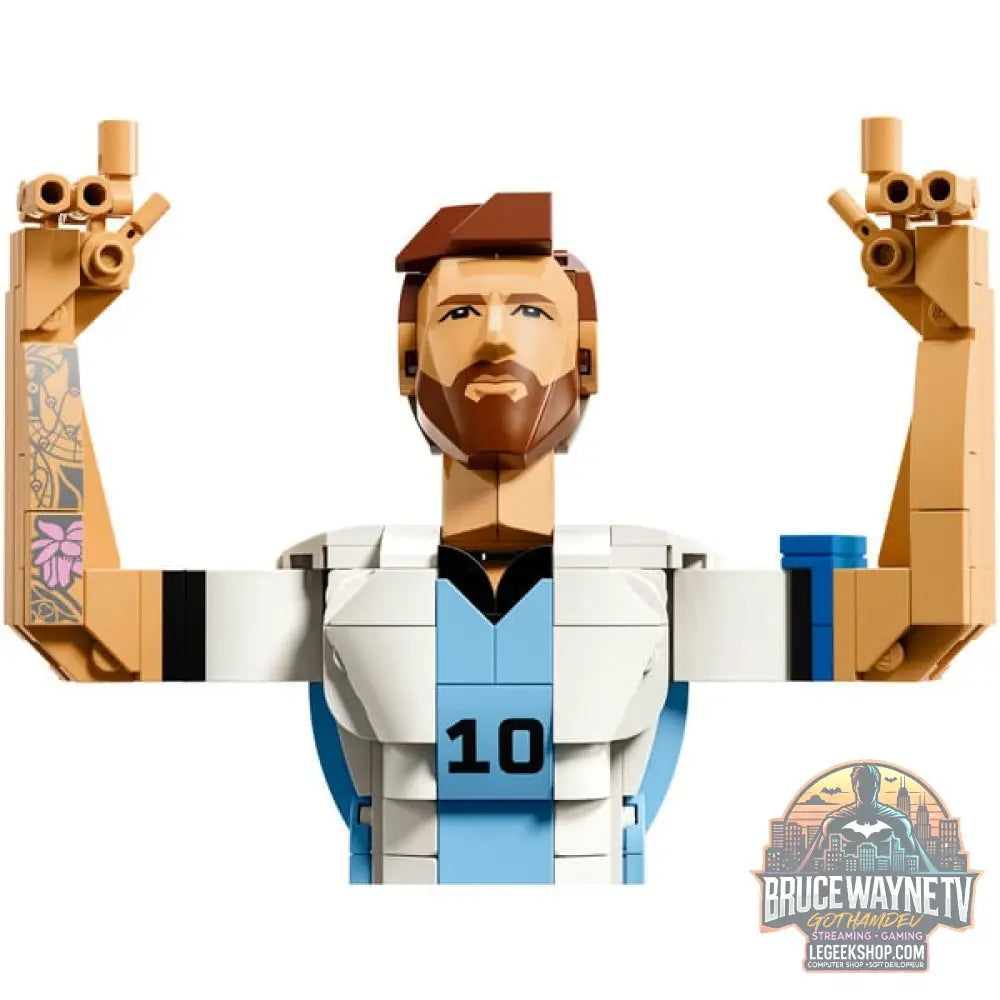 LEGO 43015 Editions Lionel Messi - Fußballlegende, jeu de construction - LEGO - vue 4