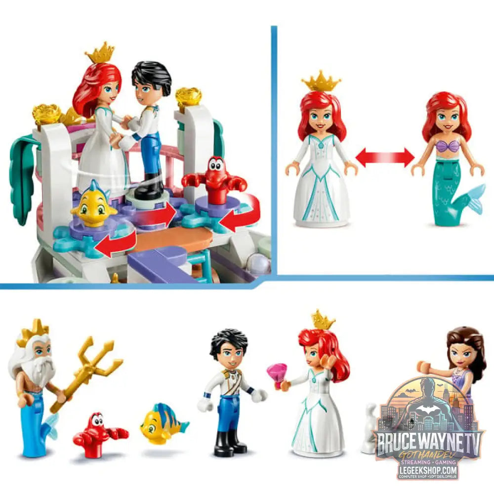 LEGO 43299 Disney Princess Arielles Königliches Hochzeitsboot, jeu de construction - LEGO - vue 4