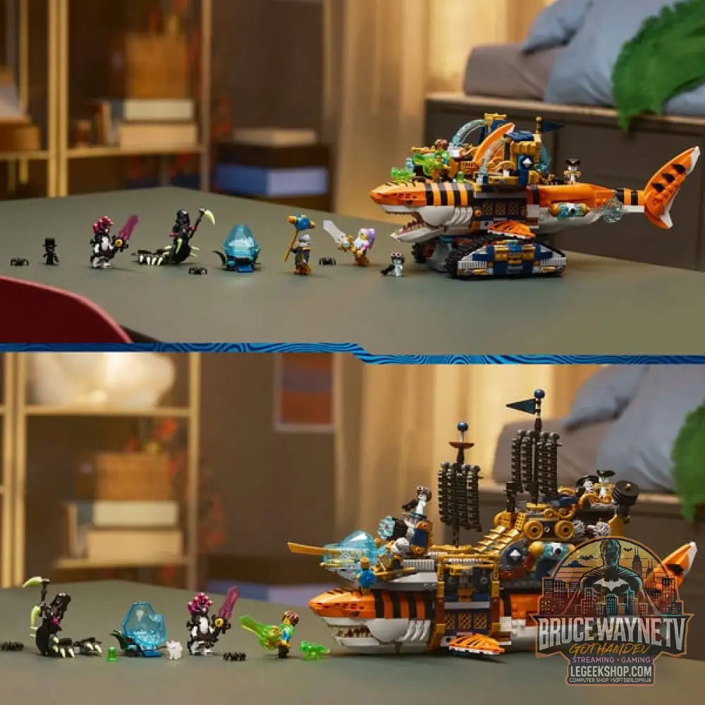 LEGO 71515 DREAMZzz Tigerhai-Fahrzeug, jeu de construction - LEGO - vue 6