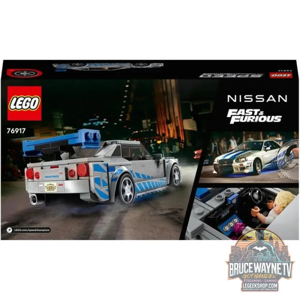 LEGO 76917 Speed Champions: 2 Fast 2 Furious - Nissan Skyline GT-R, jeu de construction - LEGO - vue 9