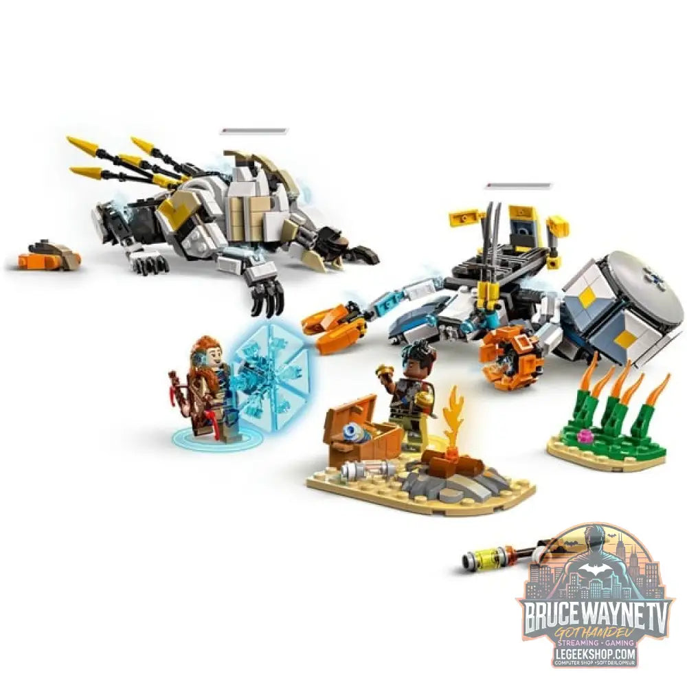 LEGO 77037 Horizon Adventures Aloy et Varl vs. Panzerwanderer et Sägezahn, jeu de construction - LEGO - vue 3