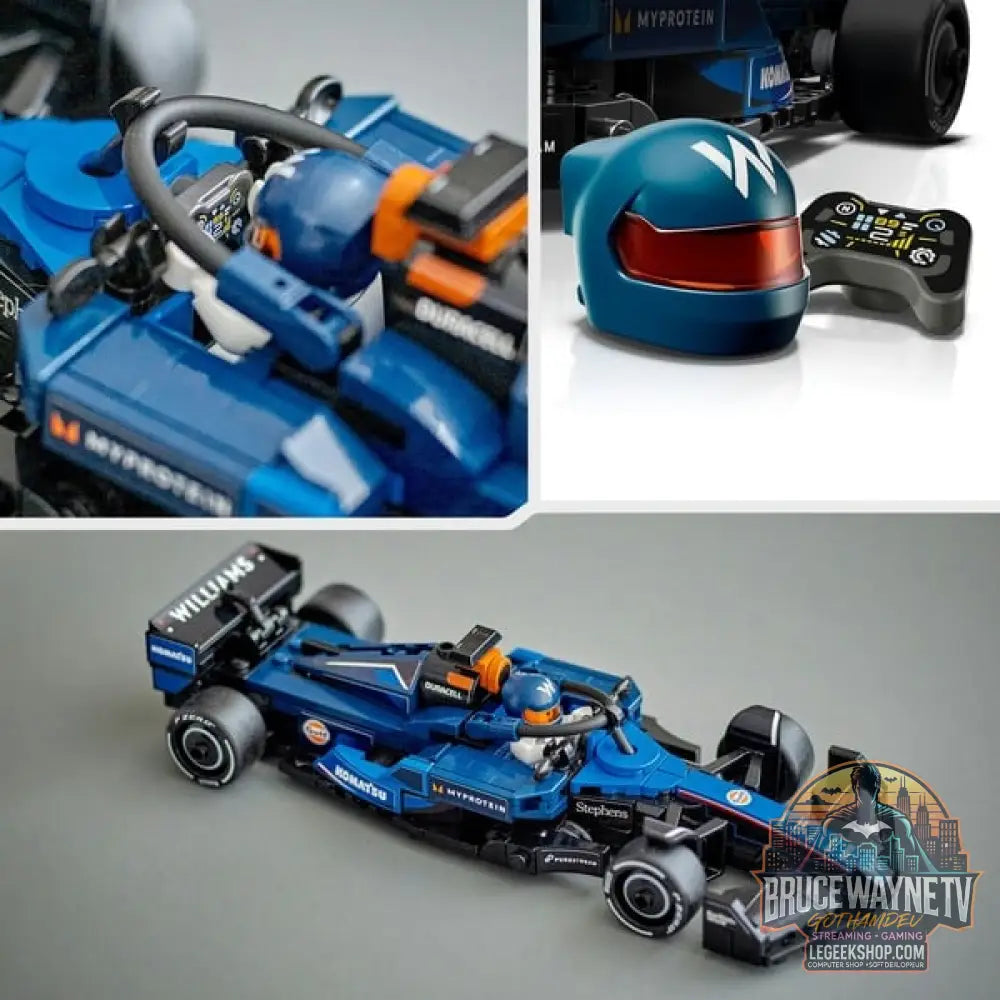 LEGO 77249 Speed Champions Williams Racing FW46 F1 Rennauto, jeu de construction - LEGO - vue 6