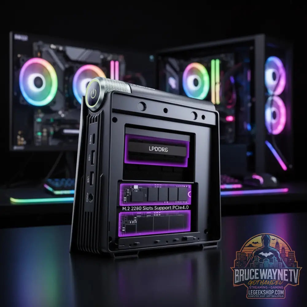 Mini PC ACEMAGIC AMD — Mini PC, vue 3, LeGeekShop