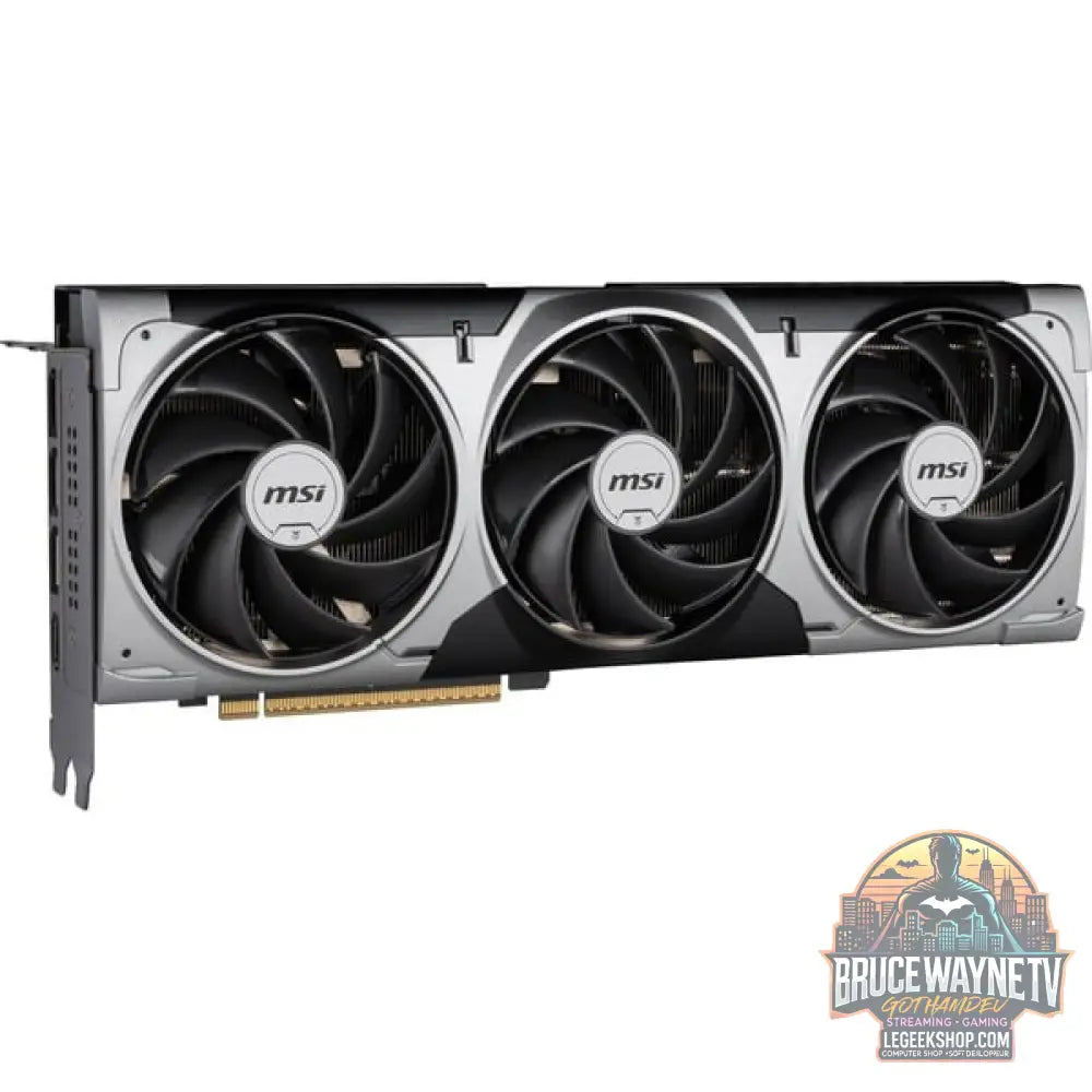 MSI GeForce RTX 5070 Ti 16G VENTUS 3X OC, carte graphique DLSS 4, 3x DisplayPort, 1x HDMI 2.1 - MSI - vue 3