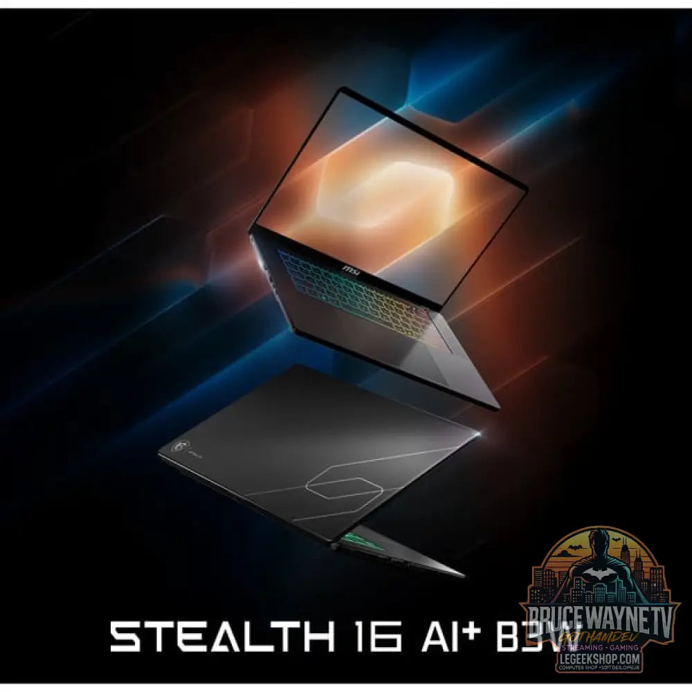 MSI Stealth 16 AI+ B3WI-034, Gaming-Notebook - vue 19