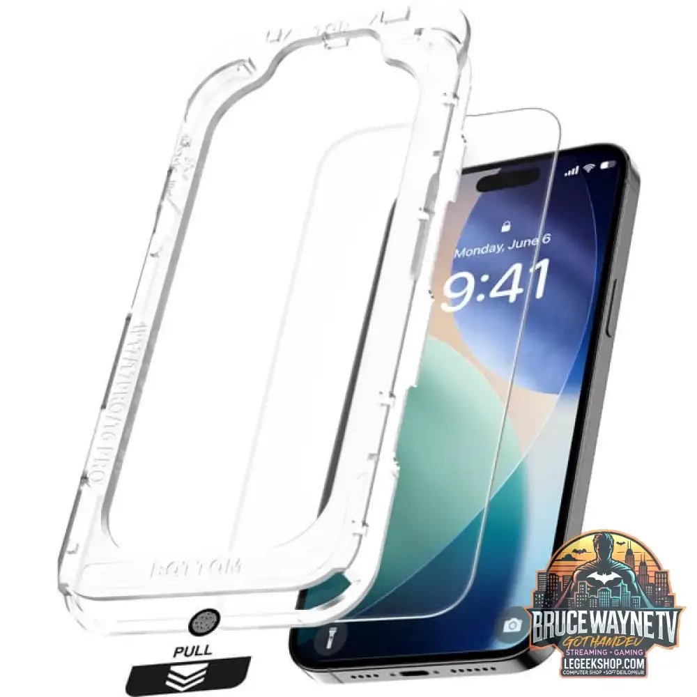 Nevox NEVOGLASS, Schutzfolie transparent, iPhone 17 Air, mit Easy App - Beschaffenheit: Glänzend - vue 2