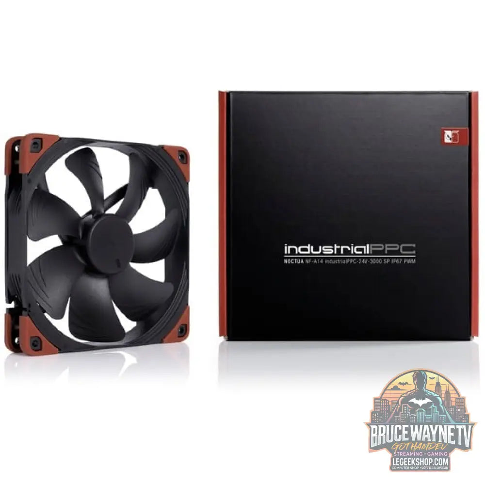 Noctua NF-A14 industrialPPC-24V-3000 SP IP67 PWM, Gehäuselüfter - Noctua - vue 6