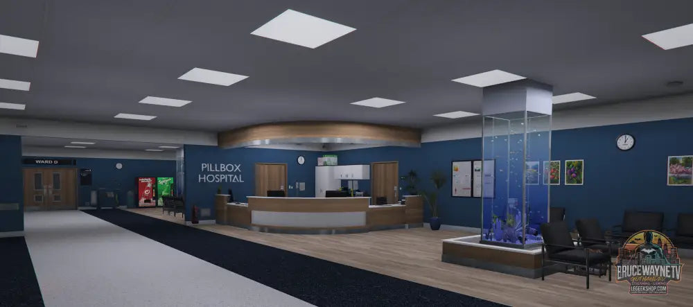 Philbox Hospital V2 — Mapping FiveM, vue 9, LeGeekShop