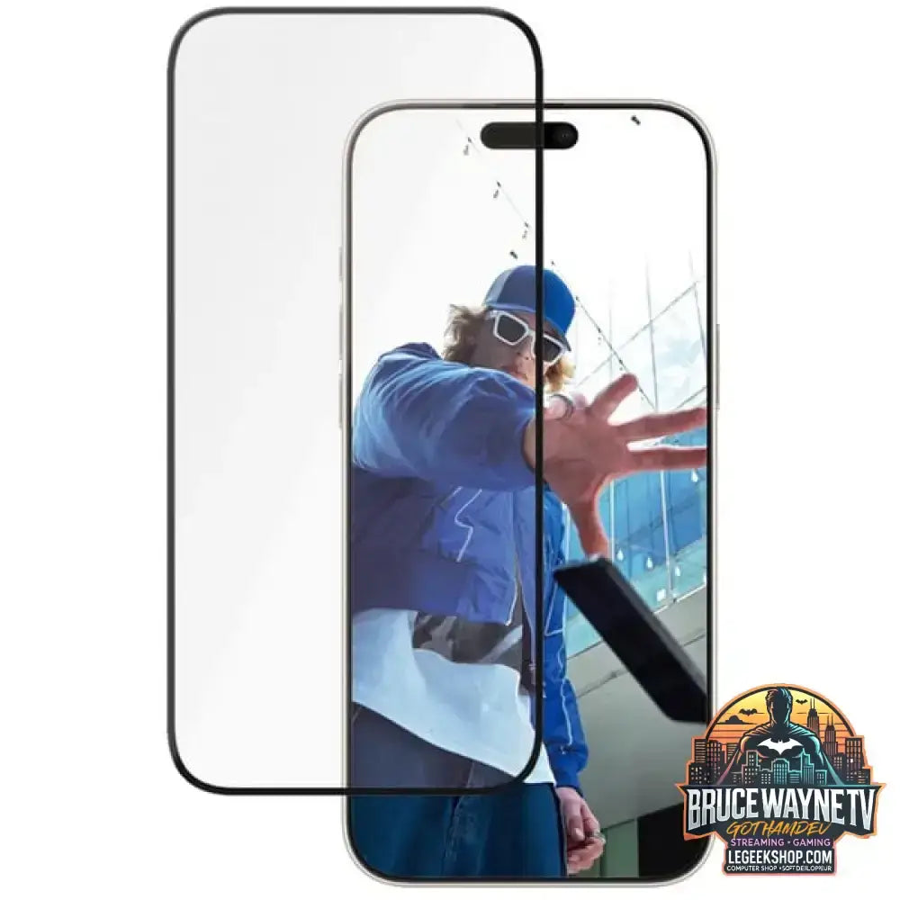 PanzerGlass Ceramic Displayschutz Ultra-Wide Fit, Schutzfolie transparent, iPhone 16 Pro Max, EasyAligner - Beschaffenheit: Glänzend - vue 3