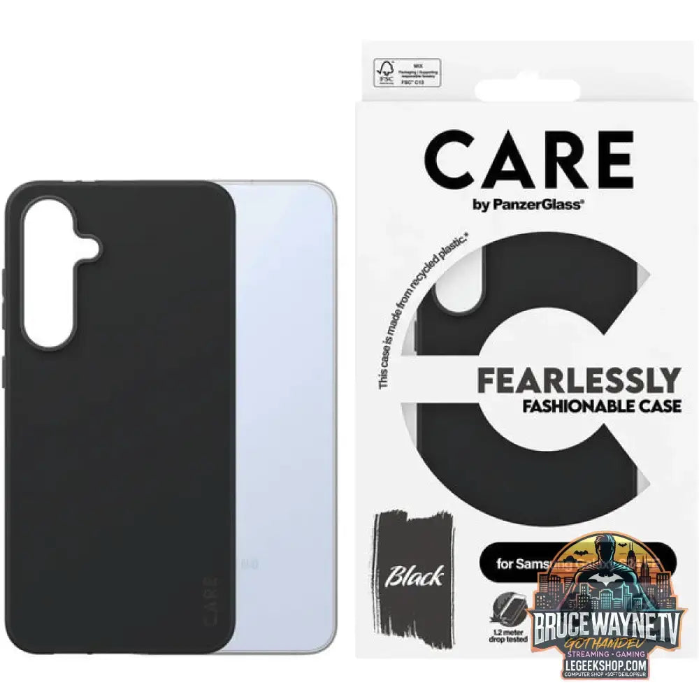 PanzerGlass Fearlessly Fashionable Case, Handyhülle schwarz, Samsung Galaxy S24 FE 5G - PanzerGlass - vue 4