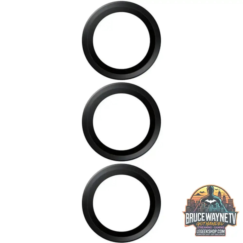 PanzerGlass Hoops Ceramic Kameraschutz, Schutzfolie schwarz, Samsung Galaxy S25+ - PanzerGlass - vue 2