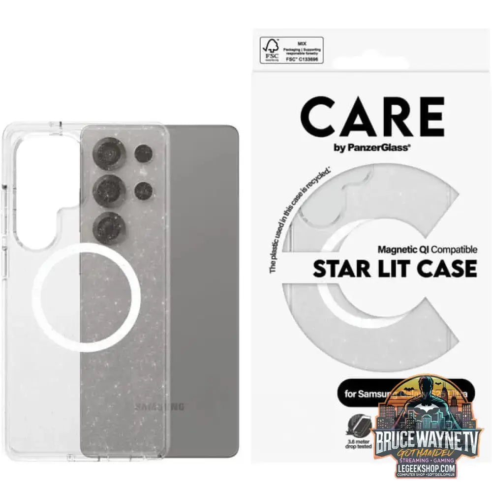 PanzerGlass Urban Combat Star Lit Case, Handyhülle transparent/weiß, Samsung Galaxy S25 Ultra, QI-kompatibel - PanzerGlass - vue 4