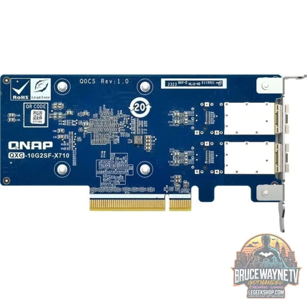 QNAP QXG-10G2SF-X710, adaptateur réseau - QNAP - vue 5