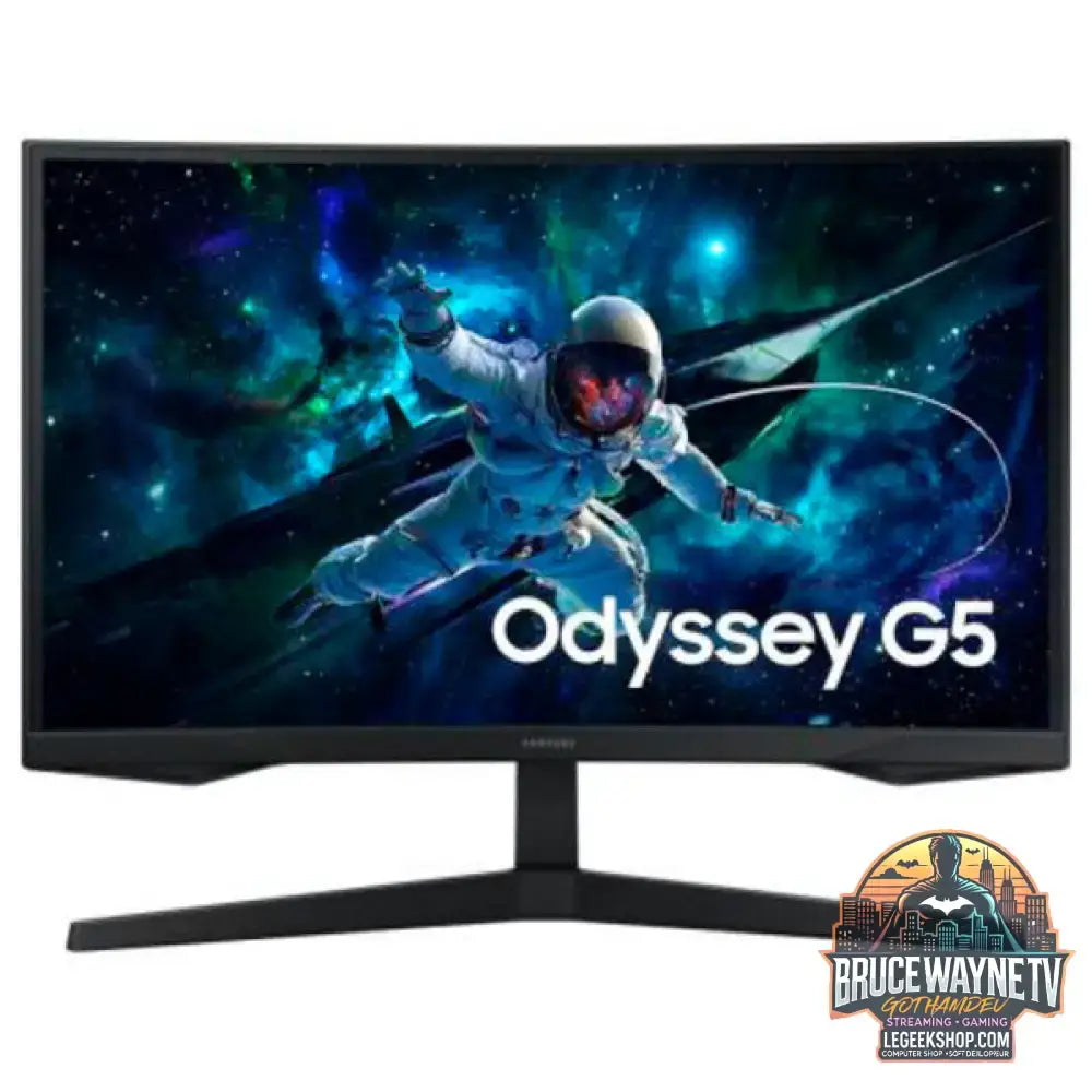 Samsung Odyssey G5 S27CG554EU 27" QHD/WQHD VA 165 Hz - Samsung - vue 2