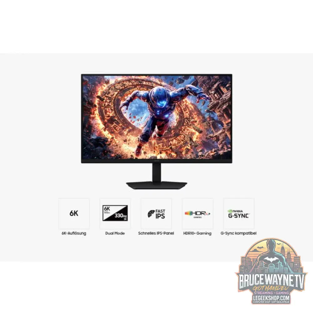 Samsung Odyssey S32HG806ES, Gaming-Monitor - vue 17