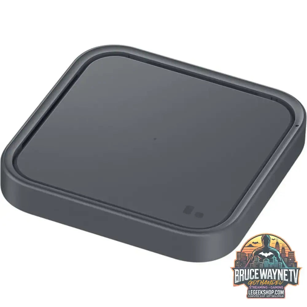 Samsung Wireless Charger Pad mit Schnellladeadapter EP-P2400T, Ladegerät dunkelgrau - Samsung - vue 4