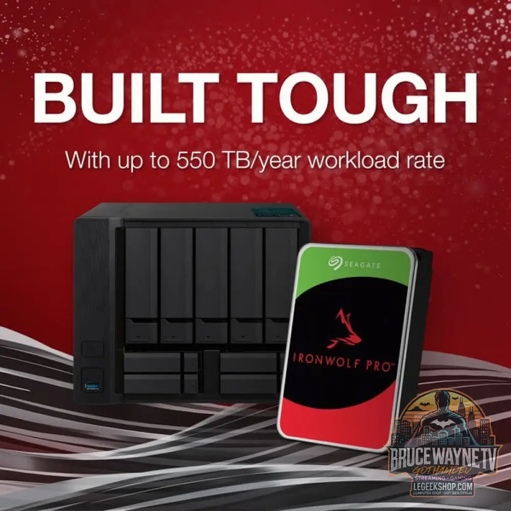 Seagate IronWolf Pro NAS 20 TB CMR, Festplatte SATA 6 Gb/s, 3,5" - Seagate - vue 4