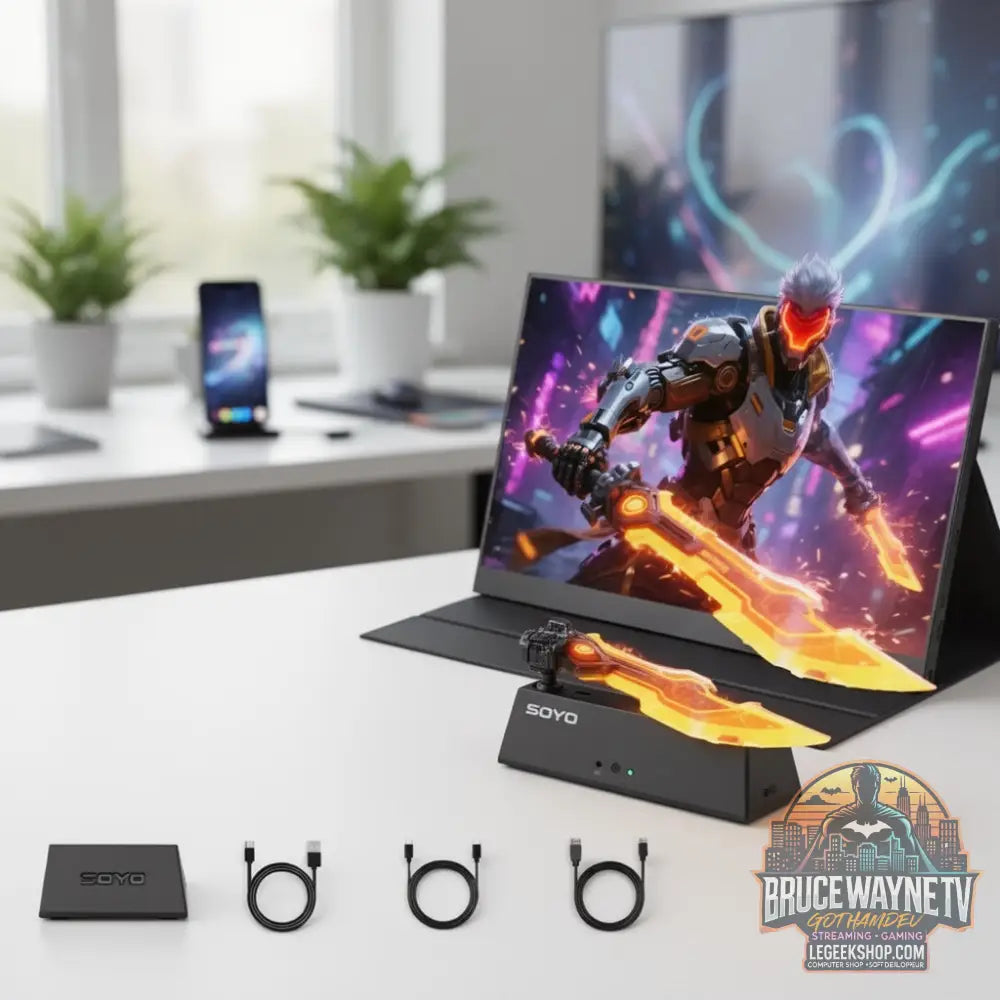 SOYO Moniteur Portable — Moniteur Portable, vue 2, LeGeekShop