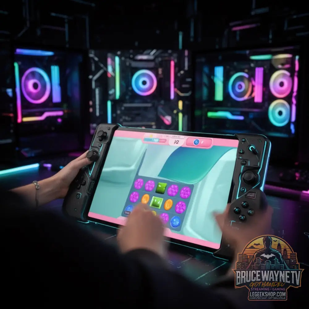 Tablette Android — produit geek, vue 10, LeGeekShop