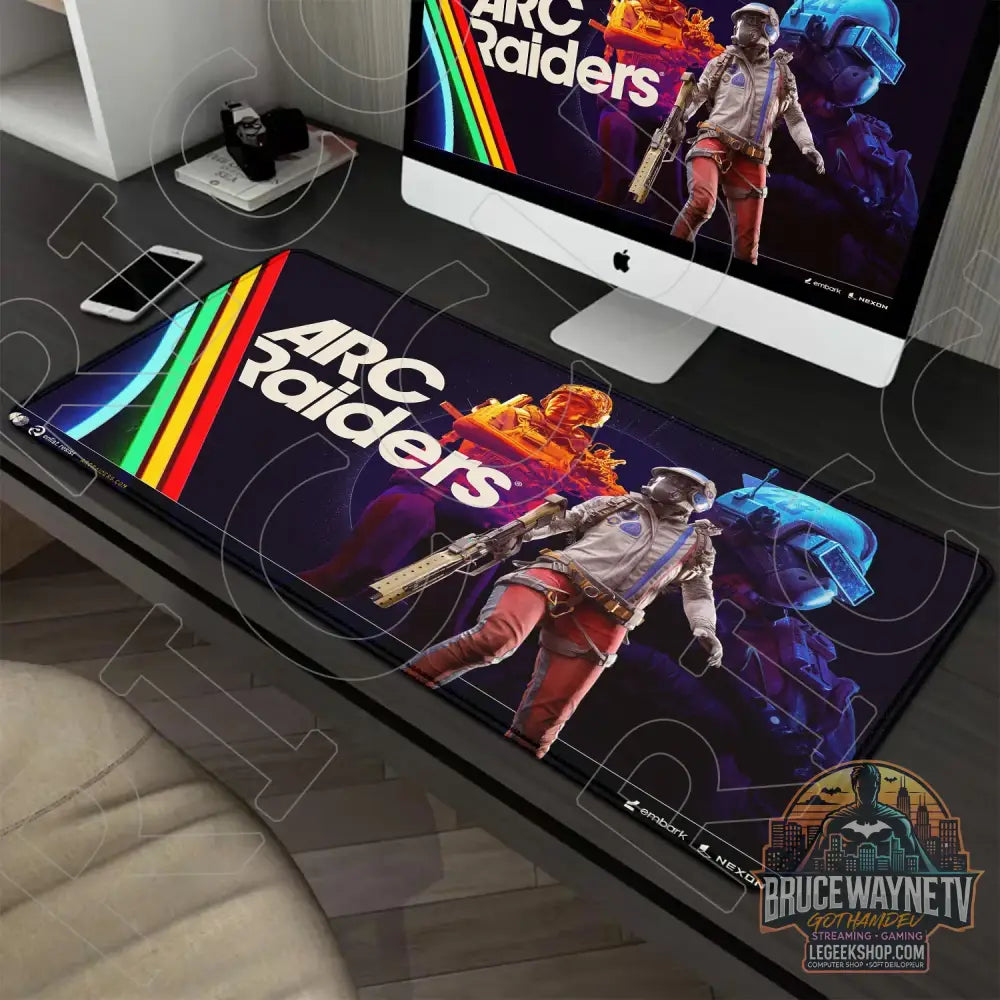 Tapis de Souris Arc Raiders XXL 900x400mm Gaming Antidérapant - R-5 / 800x400x3mm - Tapis de Souris