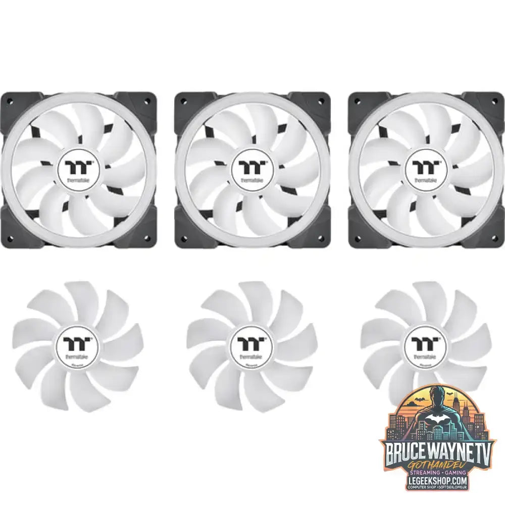 Thermaltake MAGFloe 420 Ultra ARGB Sync AIO Liquid Cooler, Wasserkühlung schwarz - Thermaltake - vue 17