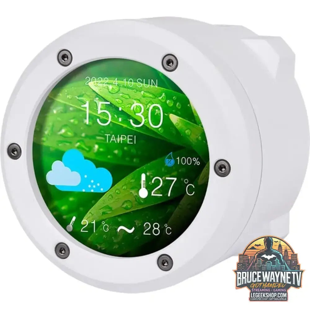 Thermaltake TH280 V2 Ultra ARGB Sync AIO Liquid Cooler Snow Edition, Wasserkühlung weiß - Thermaltake - vue 8