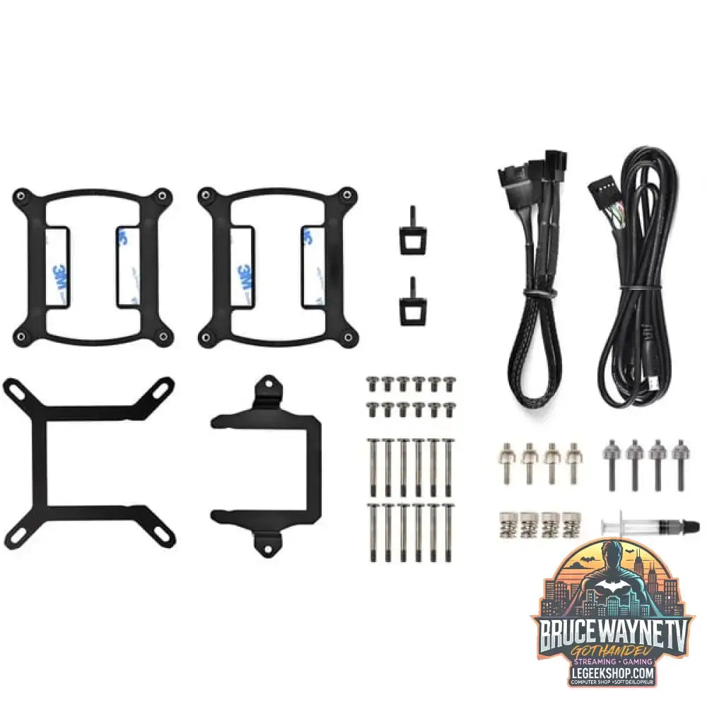 Thermaltake TOUGHLIQUID Ultra 420 RGB AIO Liquid Cooler 420mm, Wasserkühlung schwarz - Thermaltake - vue 8