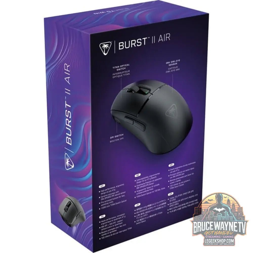 Turtle Beach Burst II Air, souris gaming - vue 7