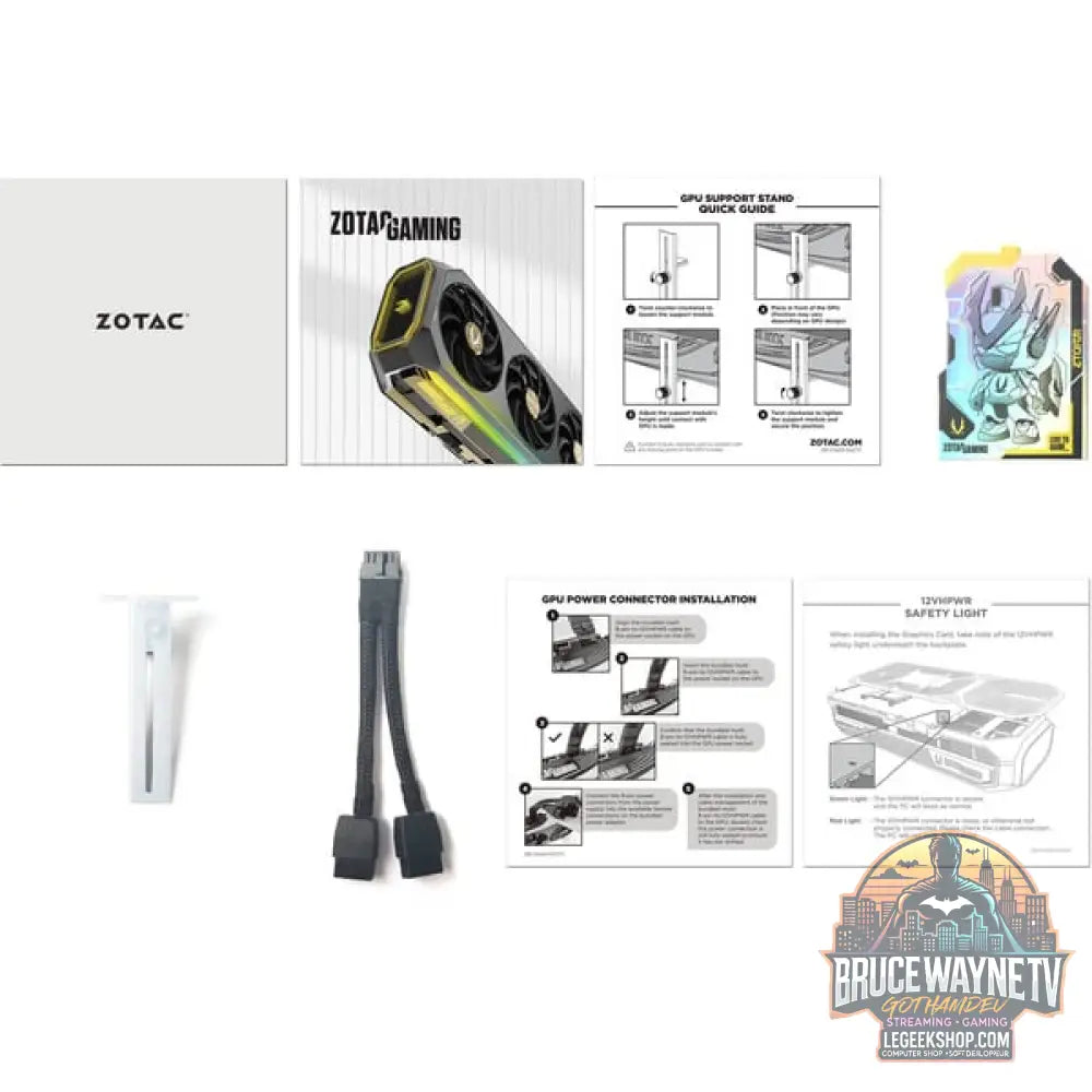 ZOTAC GeForce RTX 5070 AMP WHITE Edition, carte graphique - ZOTAC - vue 7